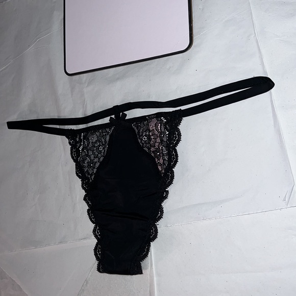 Victoria's  Secret VString Lace Panty XL - Picture 2 of 12